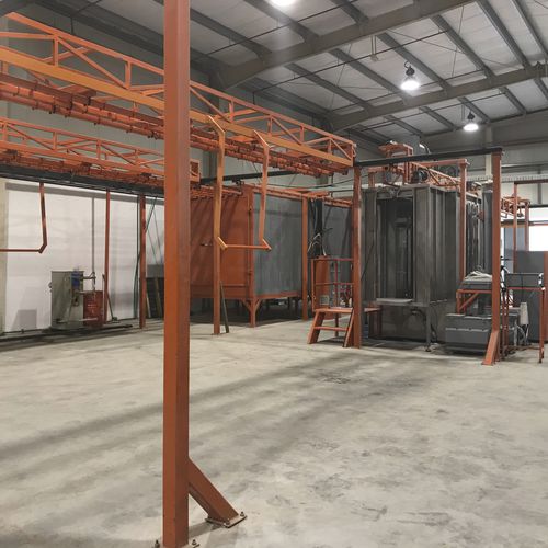 Линия ручной порошковой окраски TRANSFERавтоматическаянепрерывная