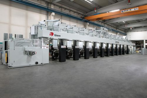 Машина ротогравюрной печати серии EDLOSдля упаковкиавтоматическая в линию