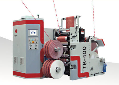 Бобинорезательная машина для этикеток серии CR/TRдля упаковки