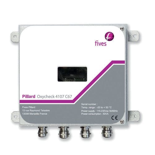 Анализатор дымовых газов Oxycheck™ для мониторинга сигналов кислорода