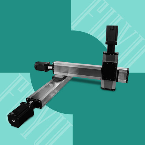 Ступень XYZ FSL120XYZ-Xлинейный с приводом от двигателя, 3-осевая точность