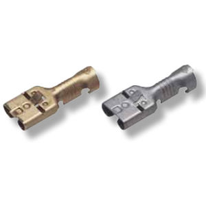 Гнездовая беспаечная клемма 04886 обжимная, плоская, неизолированная