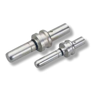 Разъем электропитания серии 2387обжим-защелкалатунь