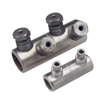 Ввинчивающаяся беспаечная клемма серии 0357трубчатая неизолированнаяалюминий