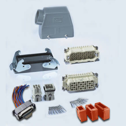 Разъем для передачи данных серии HA «мама» обжимной