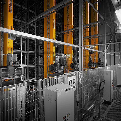 Кран-штабелер системы хранения серии MONO