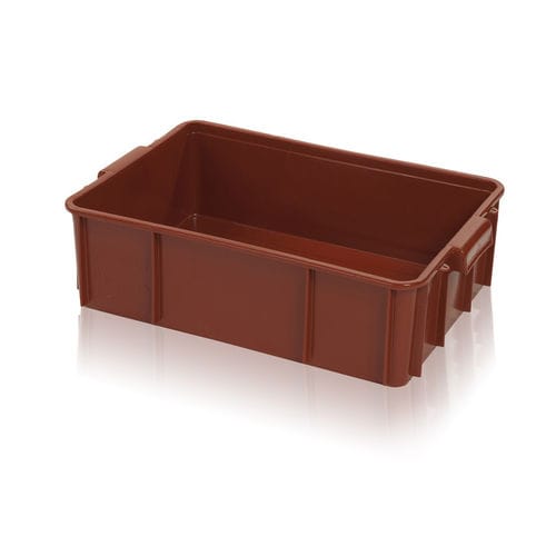 Polyethylene crate 127800storagetransportfor the food industry