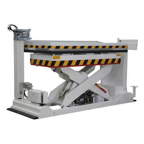 Тандемный ножничный подъемный стол MH-Fмобильныйна рельсовом ходувысокопроизводительный