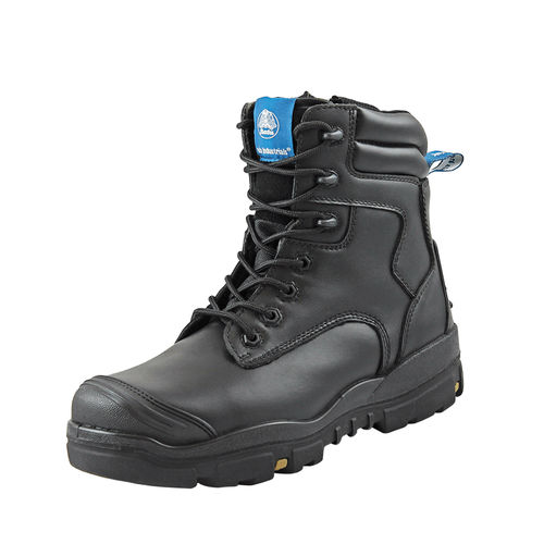 Защитные ботинки для промышленного применения Longreach Black Zipдля строительства, сельского хозяйства, противоскользящие