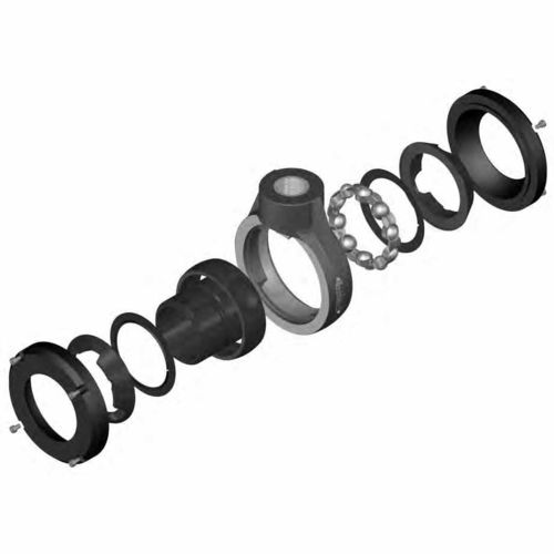 Фланцевый подшипниковый узел PVRс шарикоподшипником