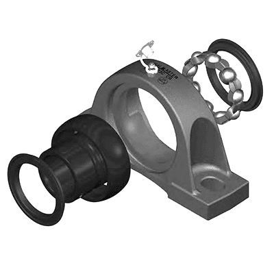 Самовыравнивающийся шарикоподшипник из чугуна