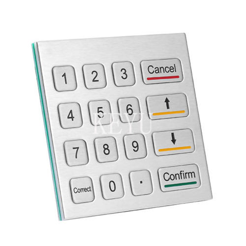 Клавиатура Inox KY2100Панельная с механическими клавишами, 16 клавиш