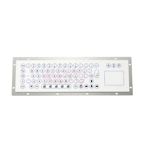 Медицинская клавиатура KY-UT385панельная с механическими клавишамис 3-мя клавишами мыши