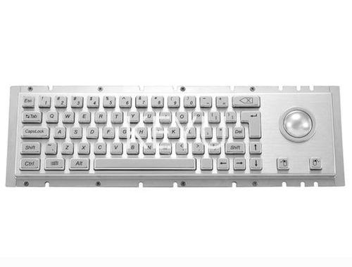 Клавиатура с механическими клавишами KY-PC-Hдля крепления на панелис 2 клавишами мышис трекболом