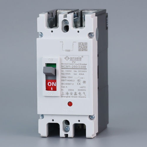 Пружинный автоматический выключатель NCM1-250DCс перегрузкой по току постоянного тока