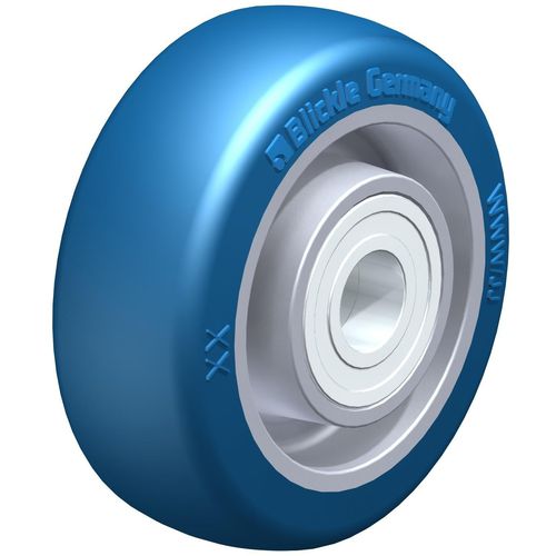 Колесо с цельной шиной серии ALBS из полиуретана для тяжелых грузов, не оставляющее следов