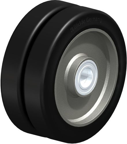 Колесо с цельной шинойсерия DSрезинадля тяжелых грузовбесшумная