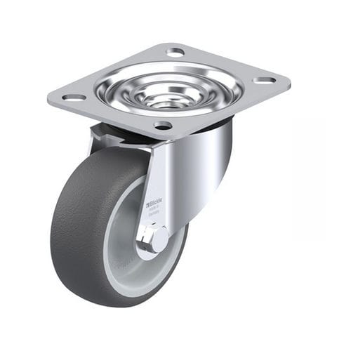 Поворотный ролик серии LE-PATHопорная плитас шарикоподшипникоммалошумный