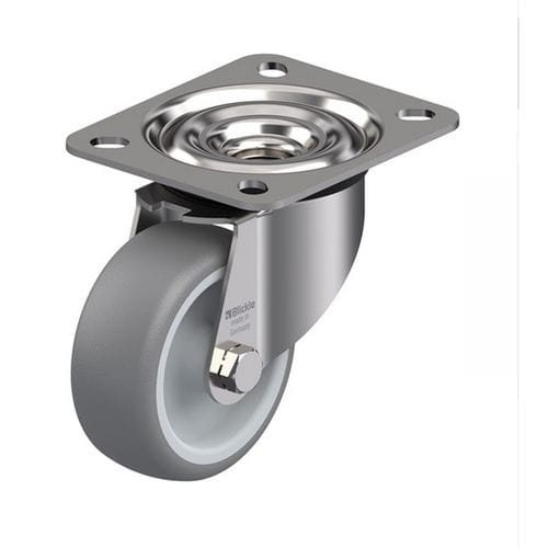 Поворотный ролик серии LEX-TPAОпорная плитас шарикоподшипникомрезина