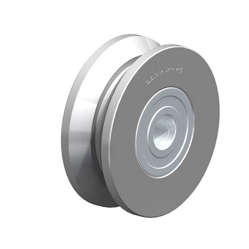 Колесо моноблочное серии ДСПКиз стали для тяжелых грузов с фланцами