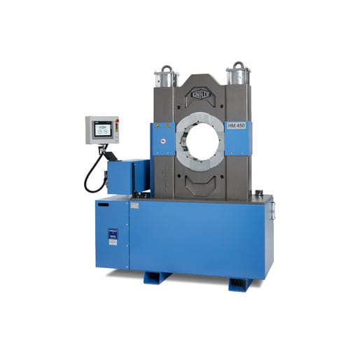 Машина для обжима шлангов HM 450автоматическаяэлектрогидравлическаякомпактная