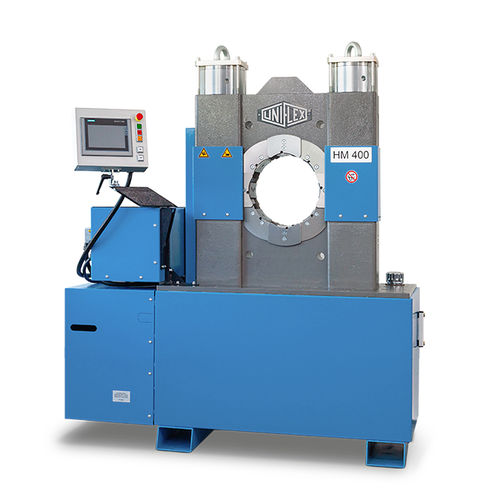 Машина для обжима шлангов HM 400автоматическаяэлектрогидравлическаякомпактная