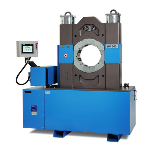 Машина для обжима кабеля HM 665для композитных изоляторовавтоматическаяэлектрогидравлическая