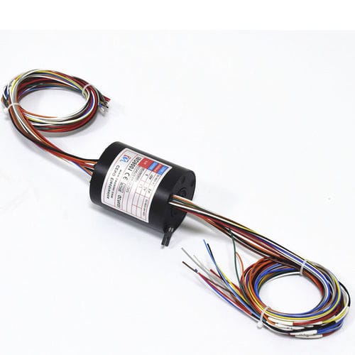 Токосъемное кольцо сквозное ECN012-0410-1202для авиационной промышленностидля нефтяной промышленностиметалл