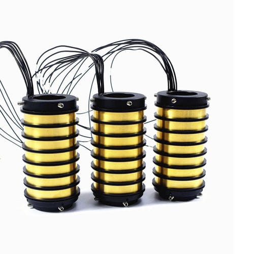 Электрическое контактное кольцо SCN038-C-07P2, 2 детали, для промышленного применениямедь