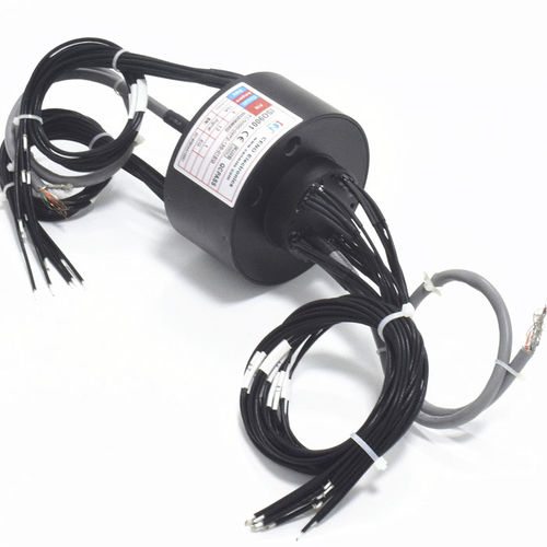 Контактное кольцо Ethernet ECN000-04P2-13S-01EGСплошной вал из алюминиевого сплаваIP54