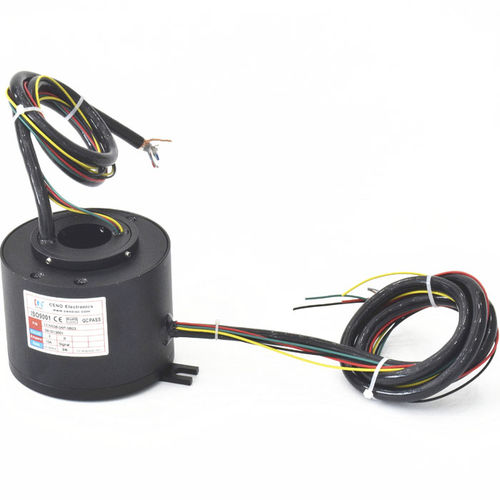 Токосъемное кольцо со сквозным отверстием ECN038-04P-0803для упаковкидля ветряной турбиныдля медицинского оборудования