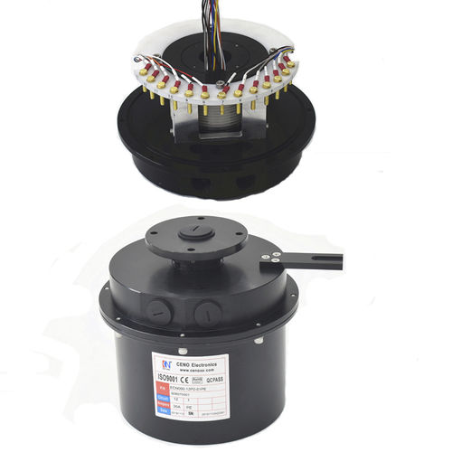 Водонепроницаемое контактное кольцо ECN000-12P2-01PEгидравлическийпневматическийсплошной вал