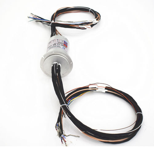 Токосъемное кольцо по индивидуальному заказу ECN000-06P1-26Sс цельным валомдля антенн радарадля кабельных барабанов