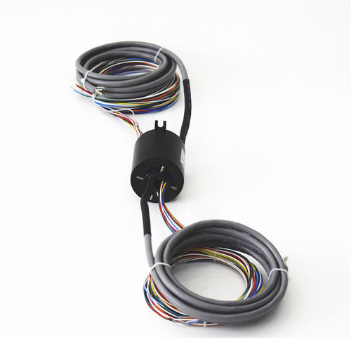 Ethernet slip ring ECN012-12P1-01EMthrough-borevideo transmissionfor CT scan