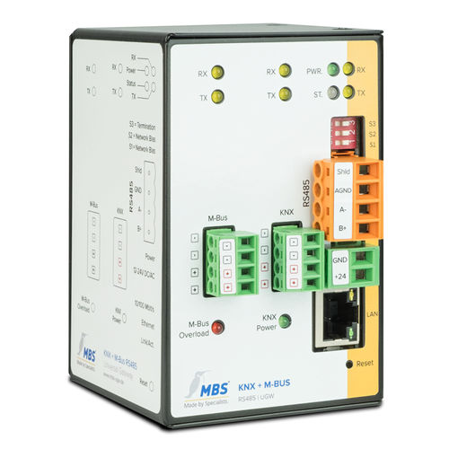 Коммуникационный шлюз KNX + M-BusEthernetRS-485RS-232
