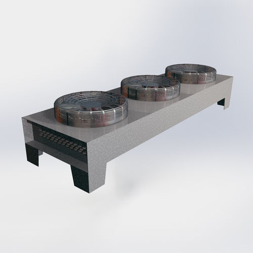 Пластинчатый теплообменник воздушного/безводного охлаждения