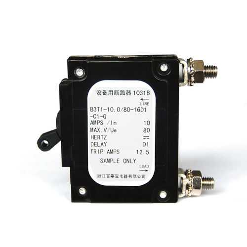 Гидромагнитный выключатель серии B3перегрузкидля защиты сети4-полюсный