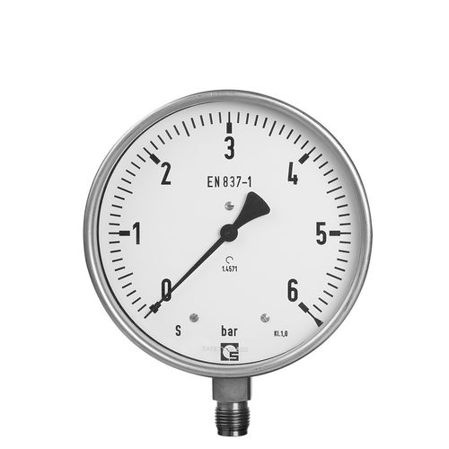 Манометр стрелочный РУ 160резьбовойнержавеющая стальлатунь