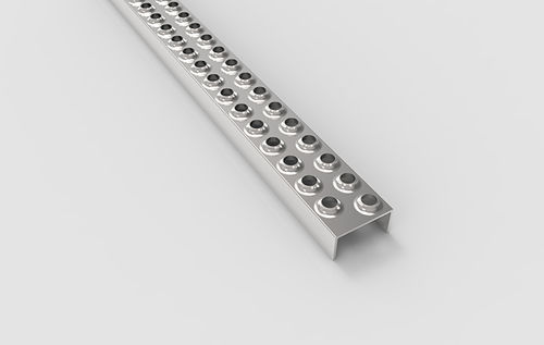 Профиль листовой стальной ЛАД 2П-образныйдля лестниц