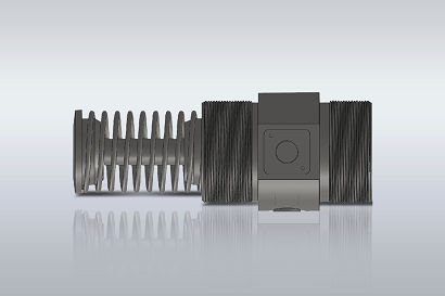 Амортизатор серии DTDгидравлическийдля тяжелых нагрузокinox