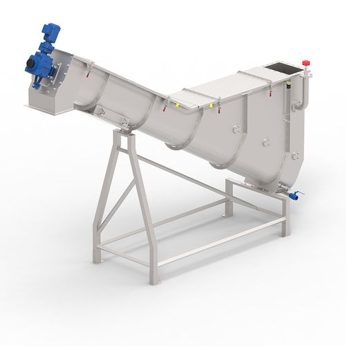 Шнековая бланшировальная машина для картофеляовощейдля пищевой промышленности
