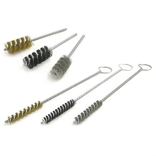 Очистка спиральной трубки щеткойУстранение заусенцевнейлон