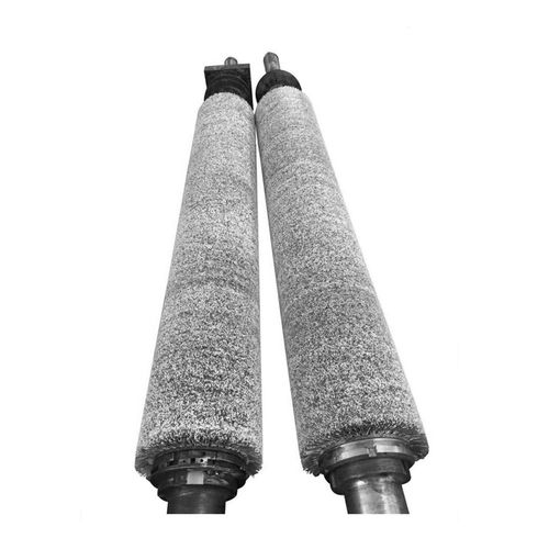 Цилиндрическая роликовая щетка, спираль, абразивное удаление заусенцев