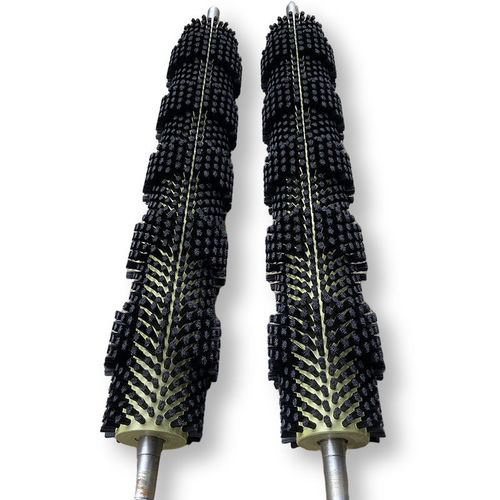 Роликовая щетка для фруктов и овощей цилиндрическая, чистка, мойка