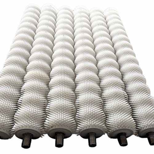 Цилиндрическая роликовая щетка для чисткииз нейлонадля пищевой промышленности