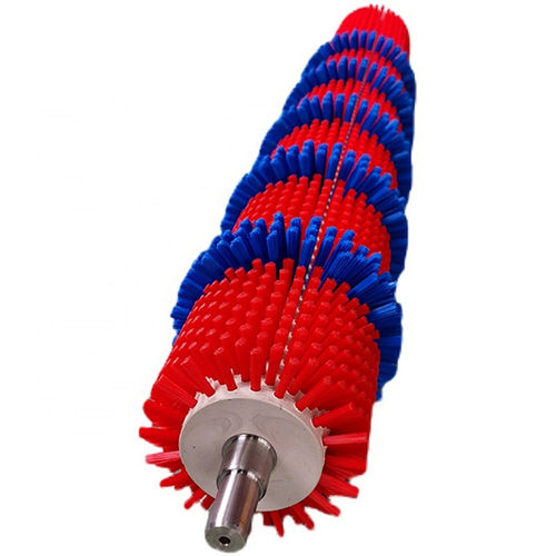 Роликовая щетка для фруктов и овощей цилиндрическая, чистка, мойка