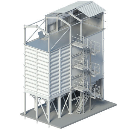 Steel silo SQUAREindustrial