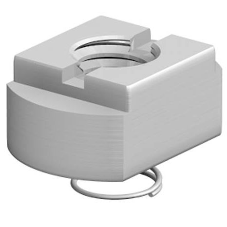 Т-образная гайка стальс пружиной