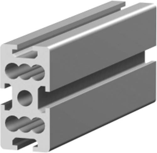 Алюминиевый профиль 1.10.020040.44SPПрямоугольныйТ-образный паздля тяжелых нагрузок