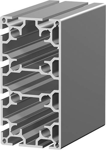 Профиль алюминиевый 1.11.080160.84LPT-слот для чистых помещений